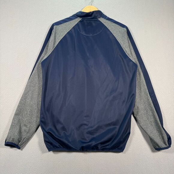 New York Yankees Jacket Adult Medium Blue Gray G-III Carl Banks Baseball MLB - Picture 2 of 10